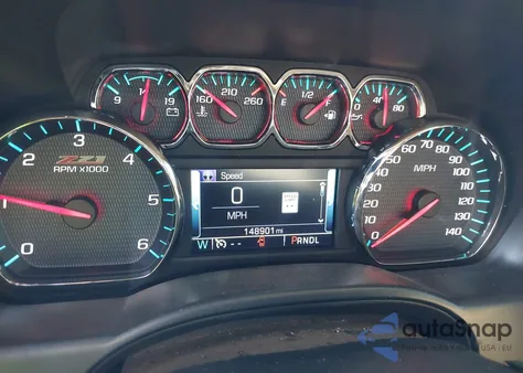 2017 Chevrolet Silverado 1500 2Lt из США, поврежденный, VIN 3GCUKRECXHG180128